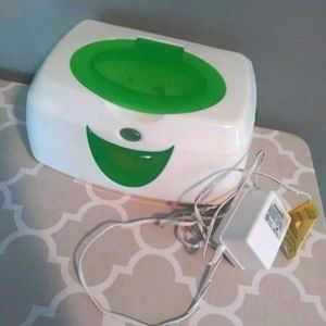 Munchkin Warm Glow Wipe Warmer Green White Baby Electric